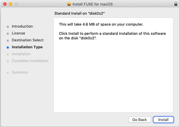 Osxfuse Install Install